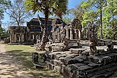 Banteay Kdei temple - east gopura of the third enclosure.